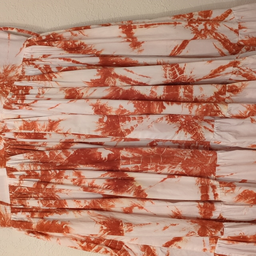 S/W/F Anthropology maxi v dress tie dye - Picture 13 of 16
